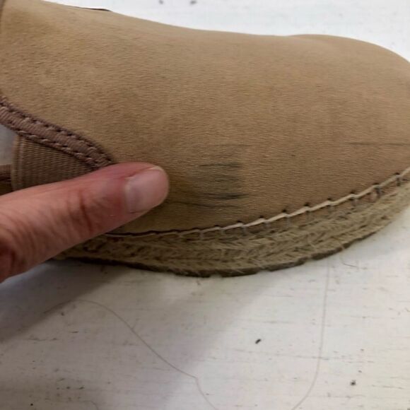 Circus by Sam Edelman Tan Suede Espadrilles 8 - Picture 7 of 9